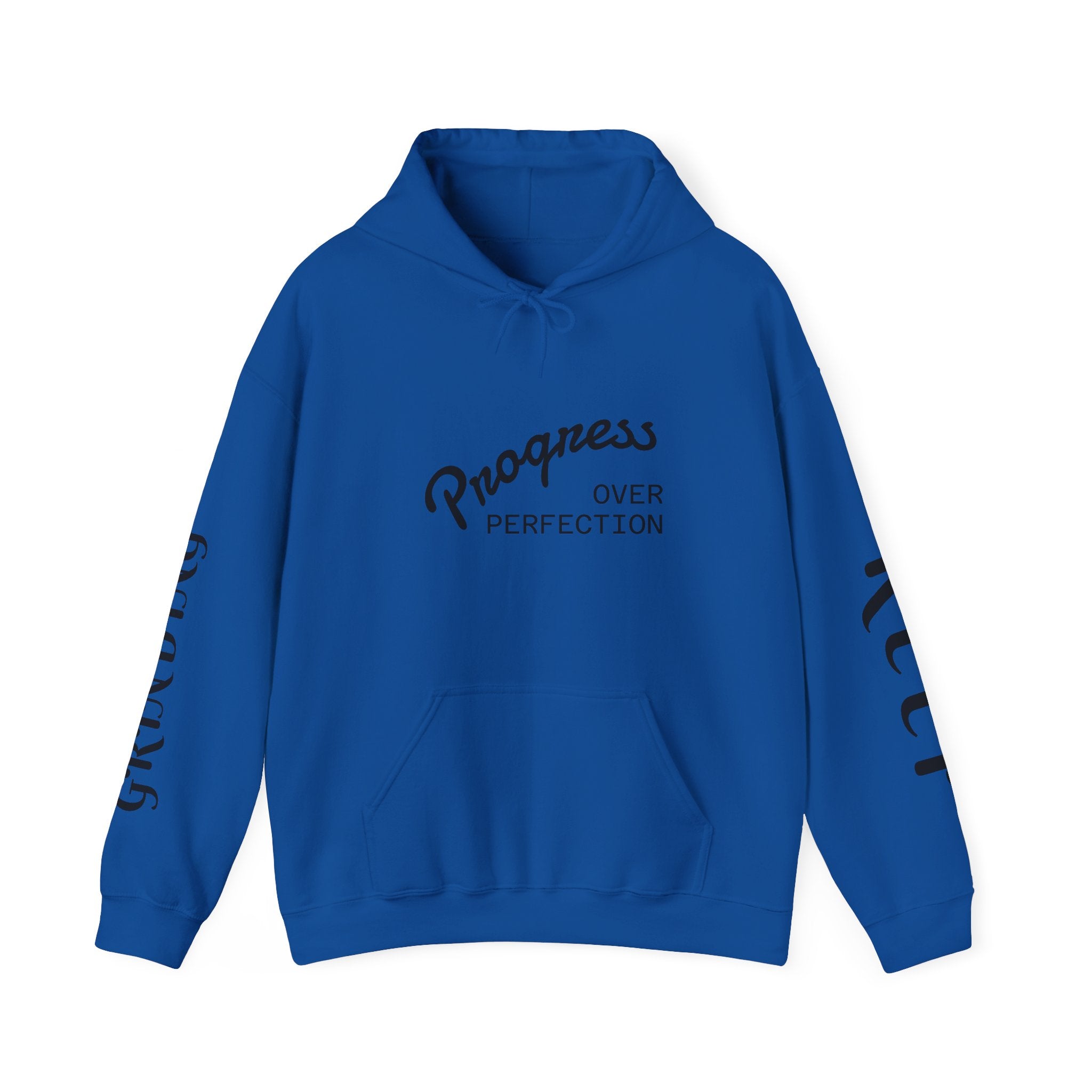 Progress Over Perfection Hoodie — "Stay Disciplined" Motivational Sweatshirt