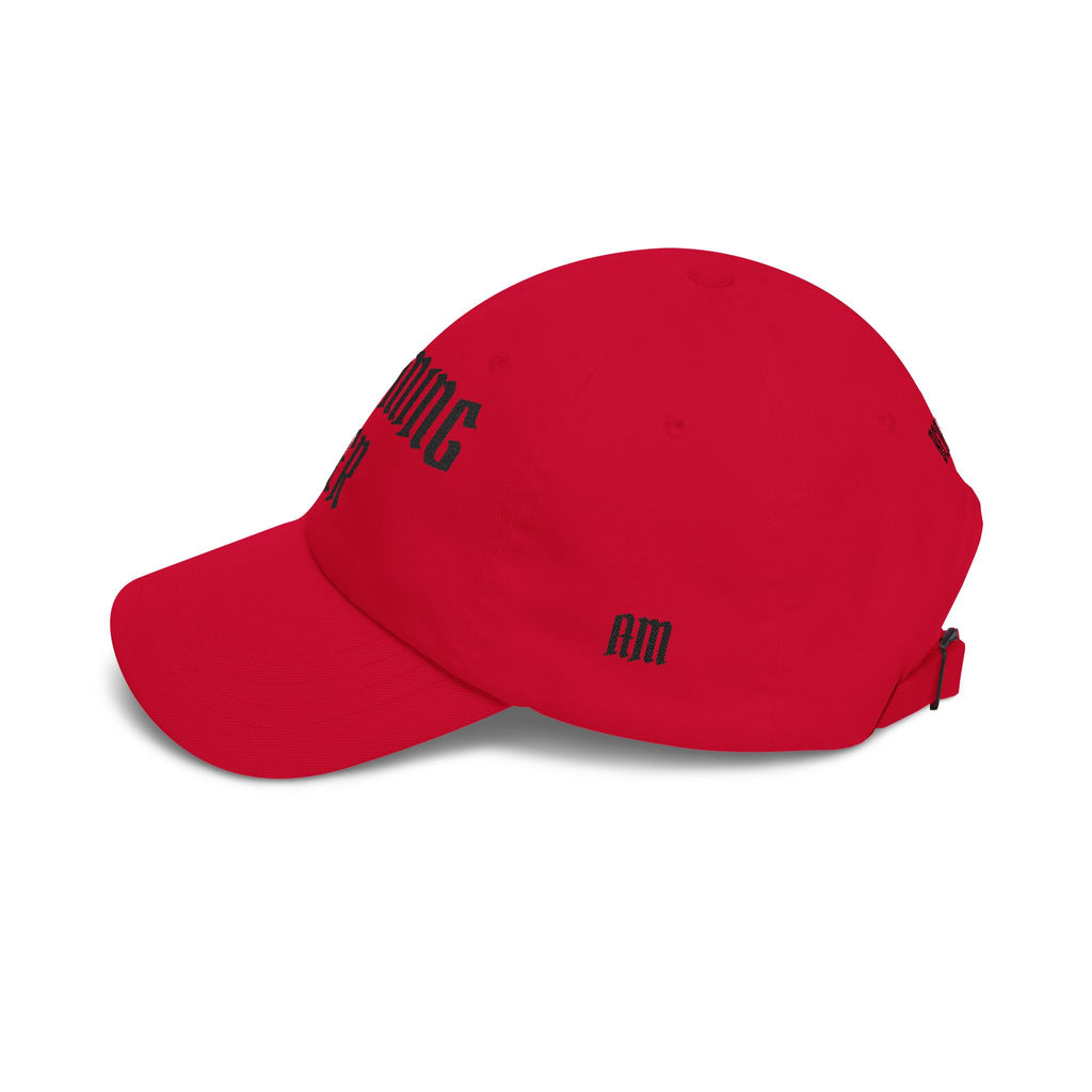 Becoming Her Embroidered Dad Cap — "Becoming Her" Front, "Beautiful" Back