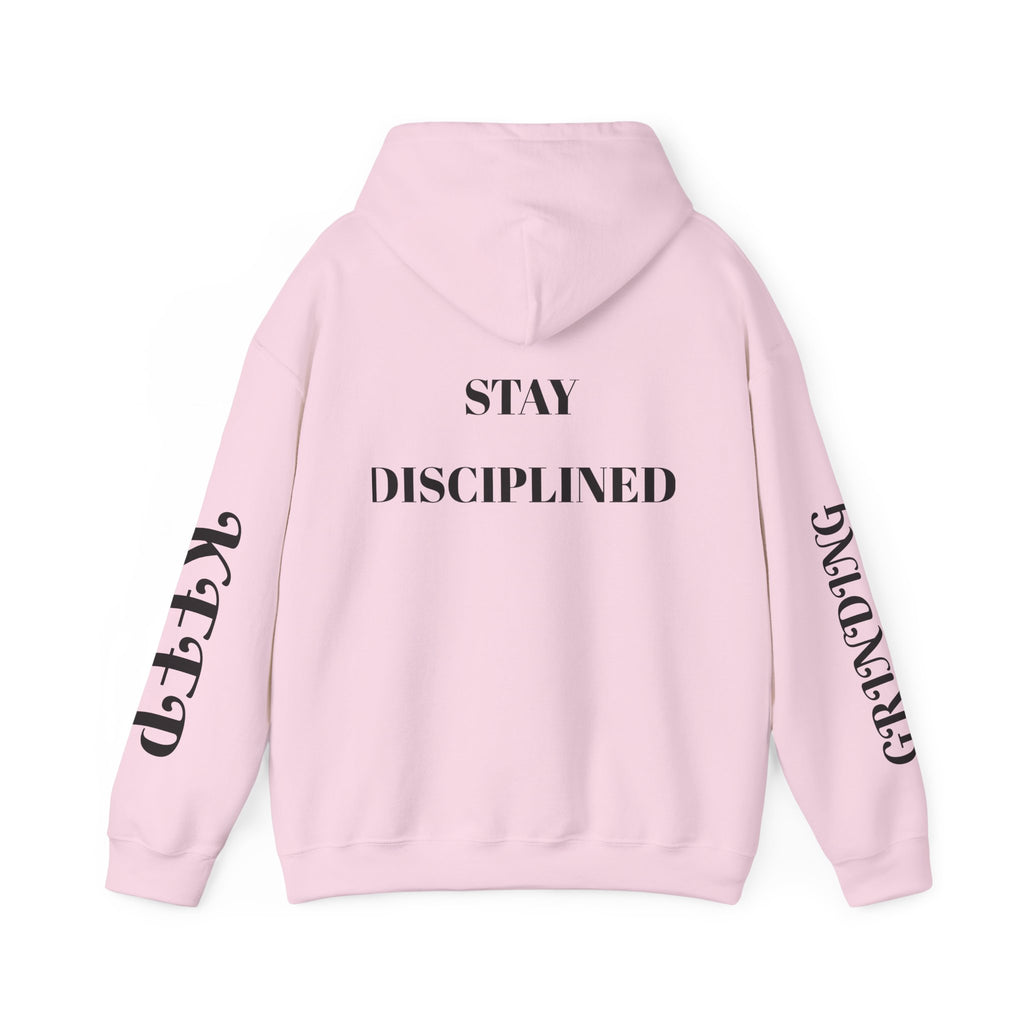 Progress Over Perfection Hoodie — "Stay Disciplined" Motivational Sweatshirt