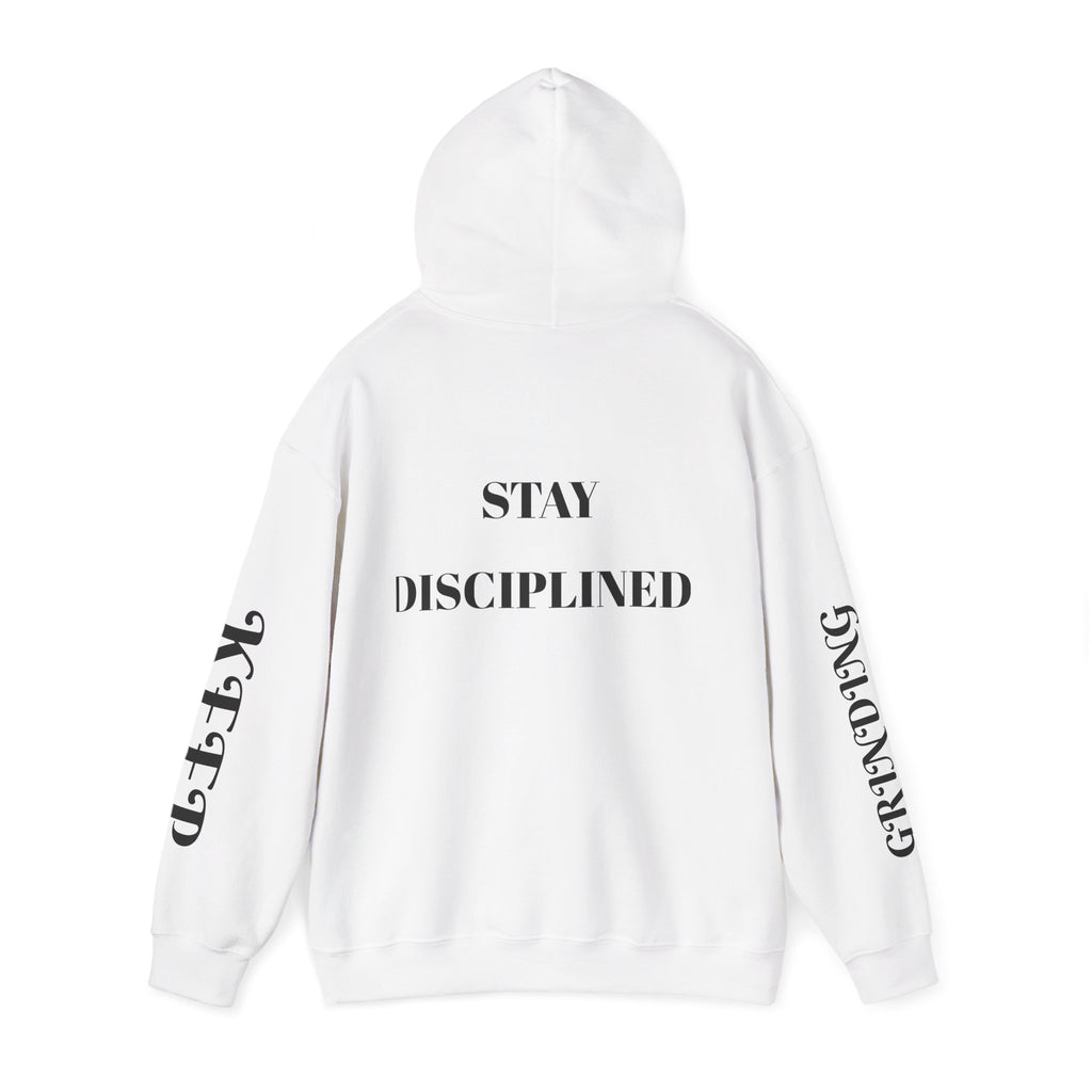Progress Over Perfection Hoodie — "Stay Disciplined" Motivational Sweatshirt