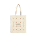 Tote Bag — "No Excuses, One Beautiful Day" Floral Canvas Tote