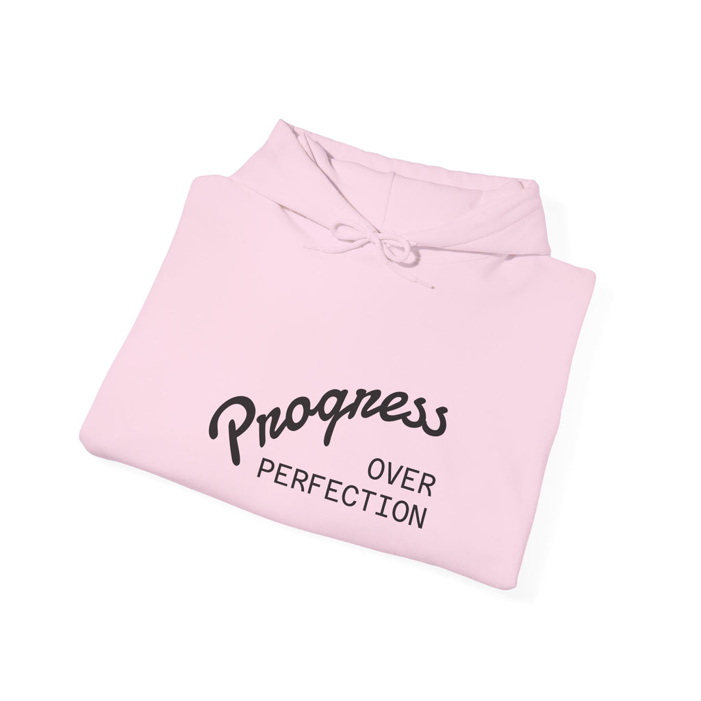 Progress Over Perfection Hoodie — "Stay Disciplined" Motivational Sweatshirt