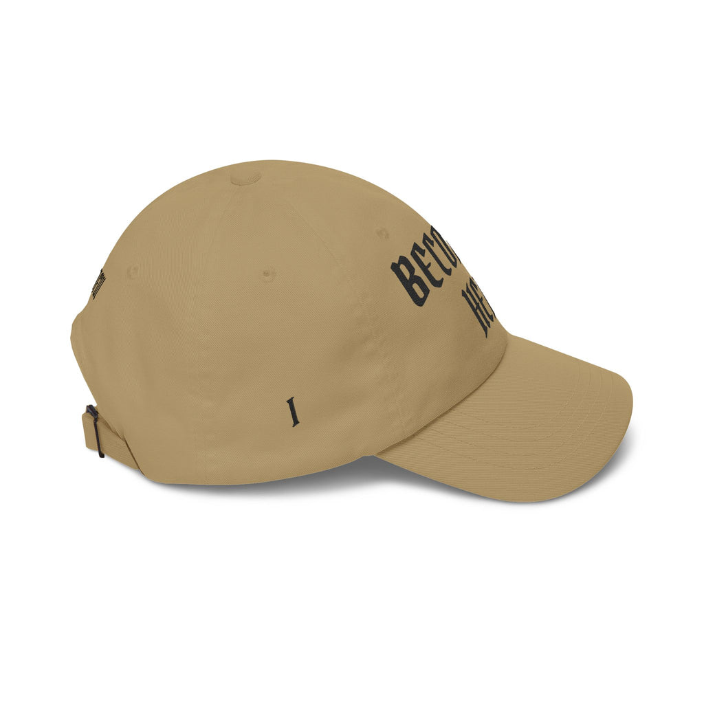 Becoming Her Embroidered Dad Cap — "Becoming Her" Front, "Beautiful" Back