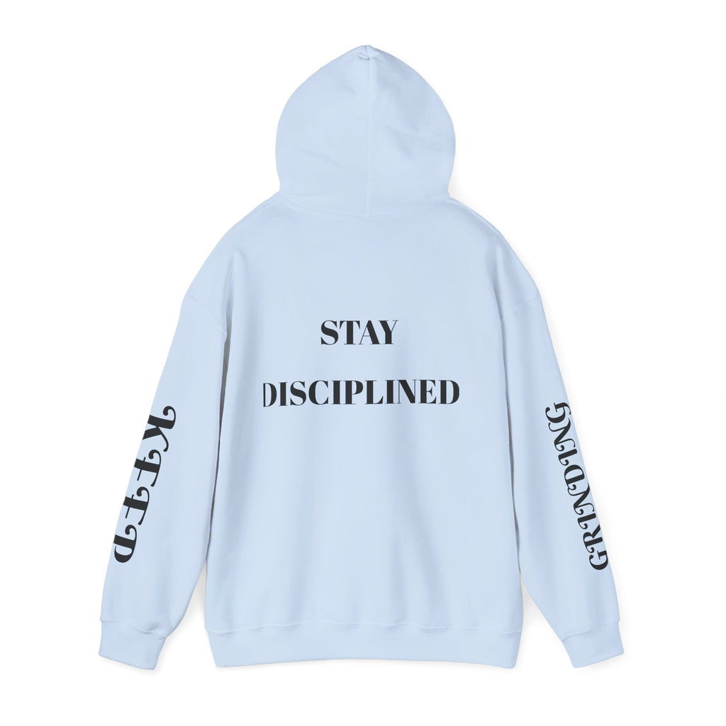 Progress Over Perfection Hoodie — "Stay Disciplined" Motivational Sweatshirt