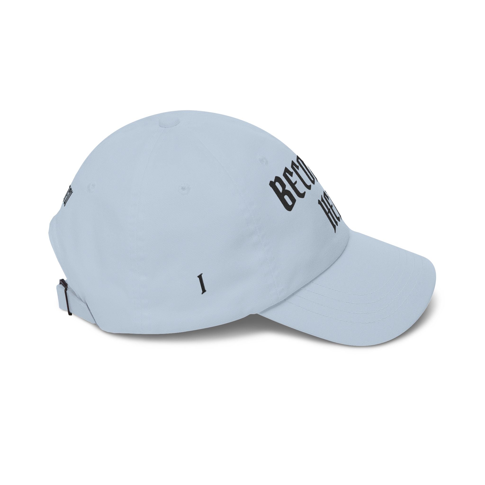 Becoming Her Embroidered Dad Cap — "Becoming Her" Front, "Beautiful" Back