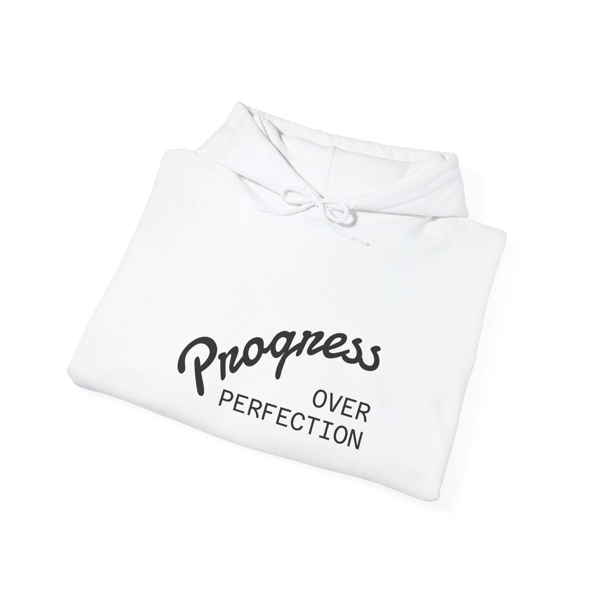 Progress Over Perfection Hoodie — "Stay Disciplined" Motivational Sweatshirt