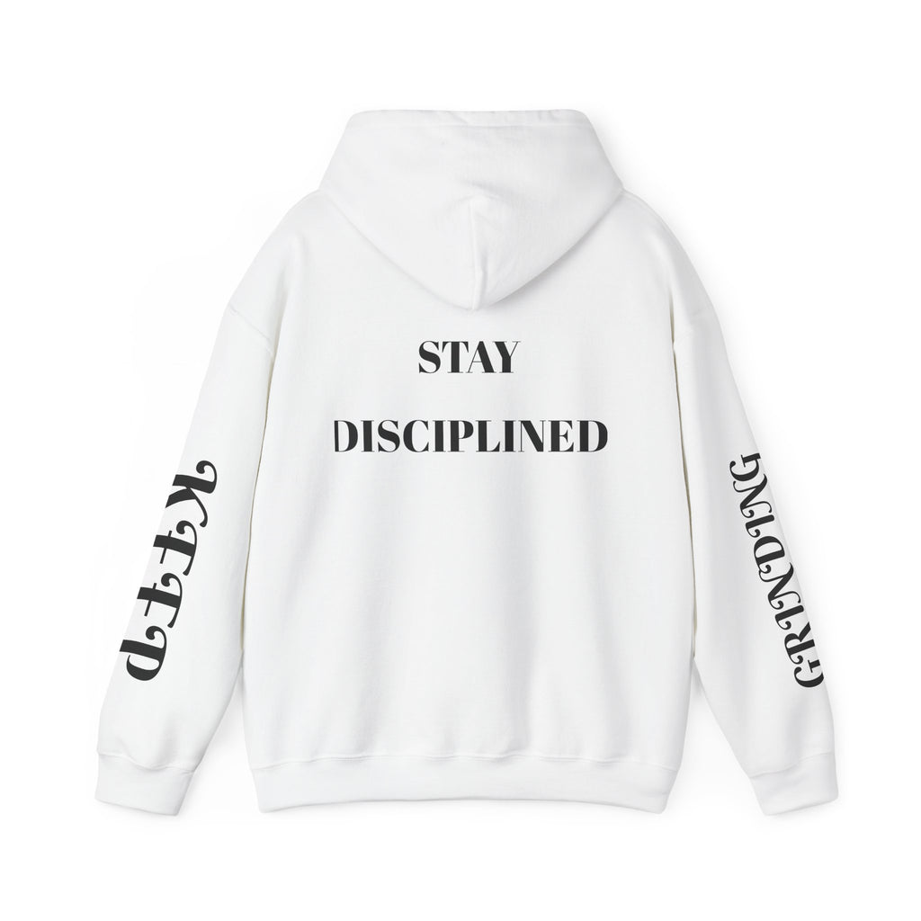 Progress Over Perfection Hoodie — "Stay Disciplined" Motivational Sweatshirt
