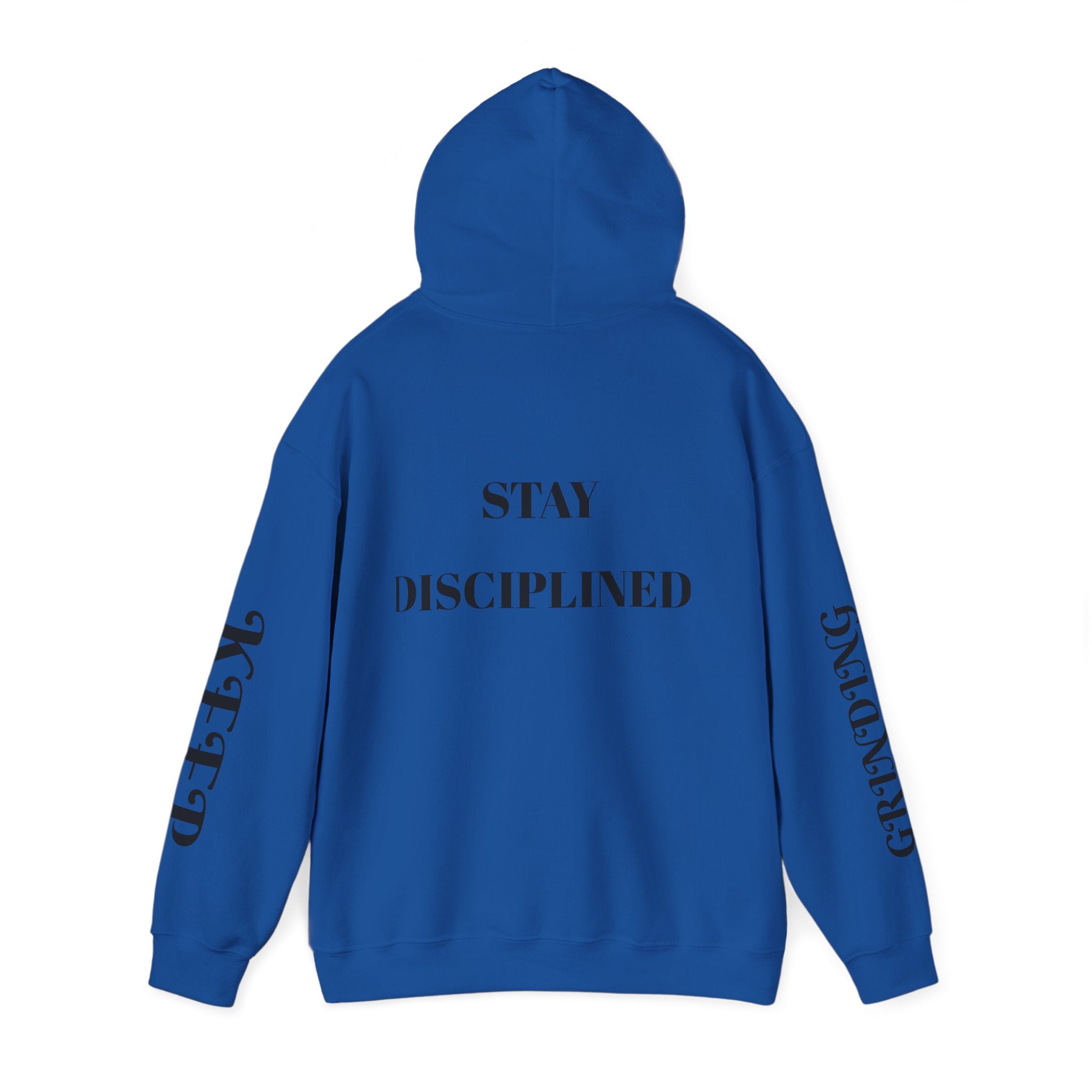 Progress Over Perfection Hoodie — "Stay Disciplined" Motivational Sweatshirt