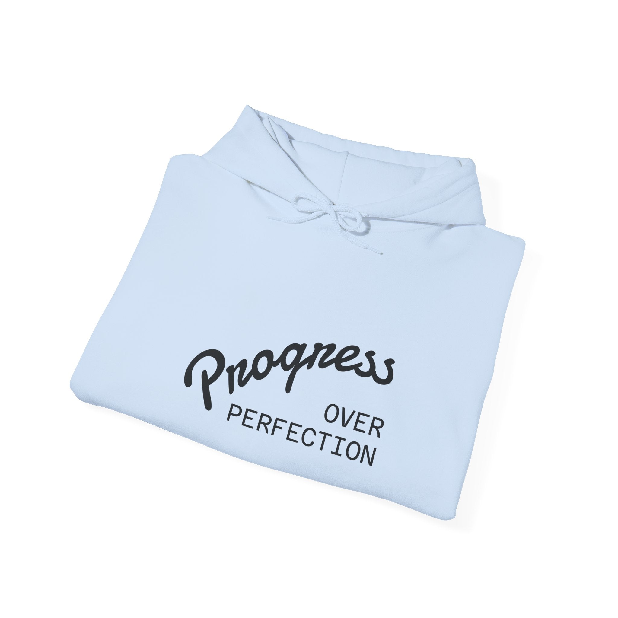 Progress Over Perfection Hoodie — "Stay Disciplined" Motivational Sweatshirt