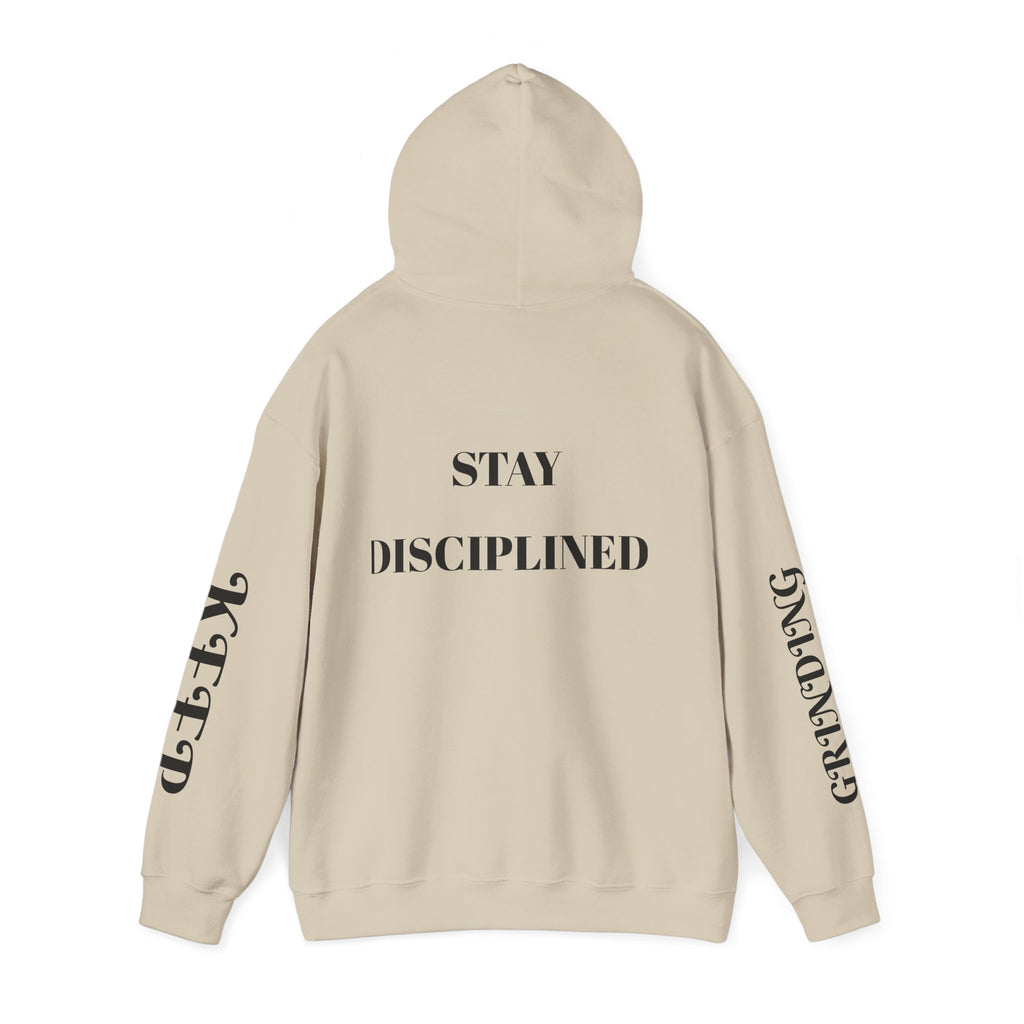 Progress Over Perfection Hoodie — "Stay Disciplined" Motivational Sweatshirt