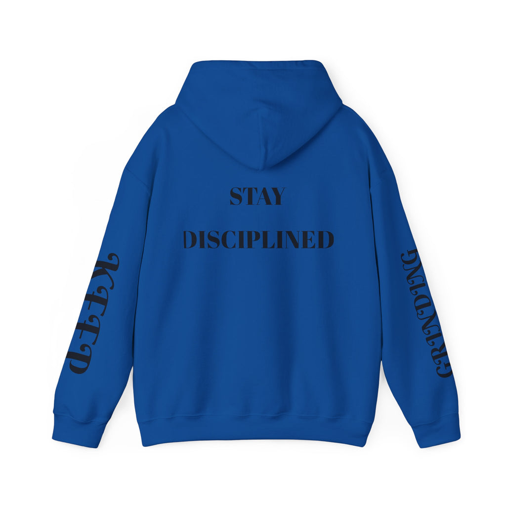 Progress Over Perfection Hoodie — "Stay Disciplined" Motivational Sweatshirt