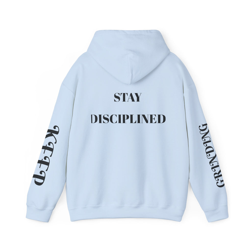 Progress Over Perfection Hoodie — "Stay Disciplined" Motivational Sweatshirt