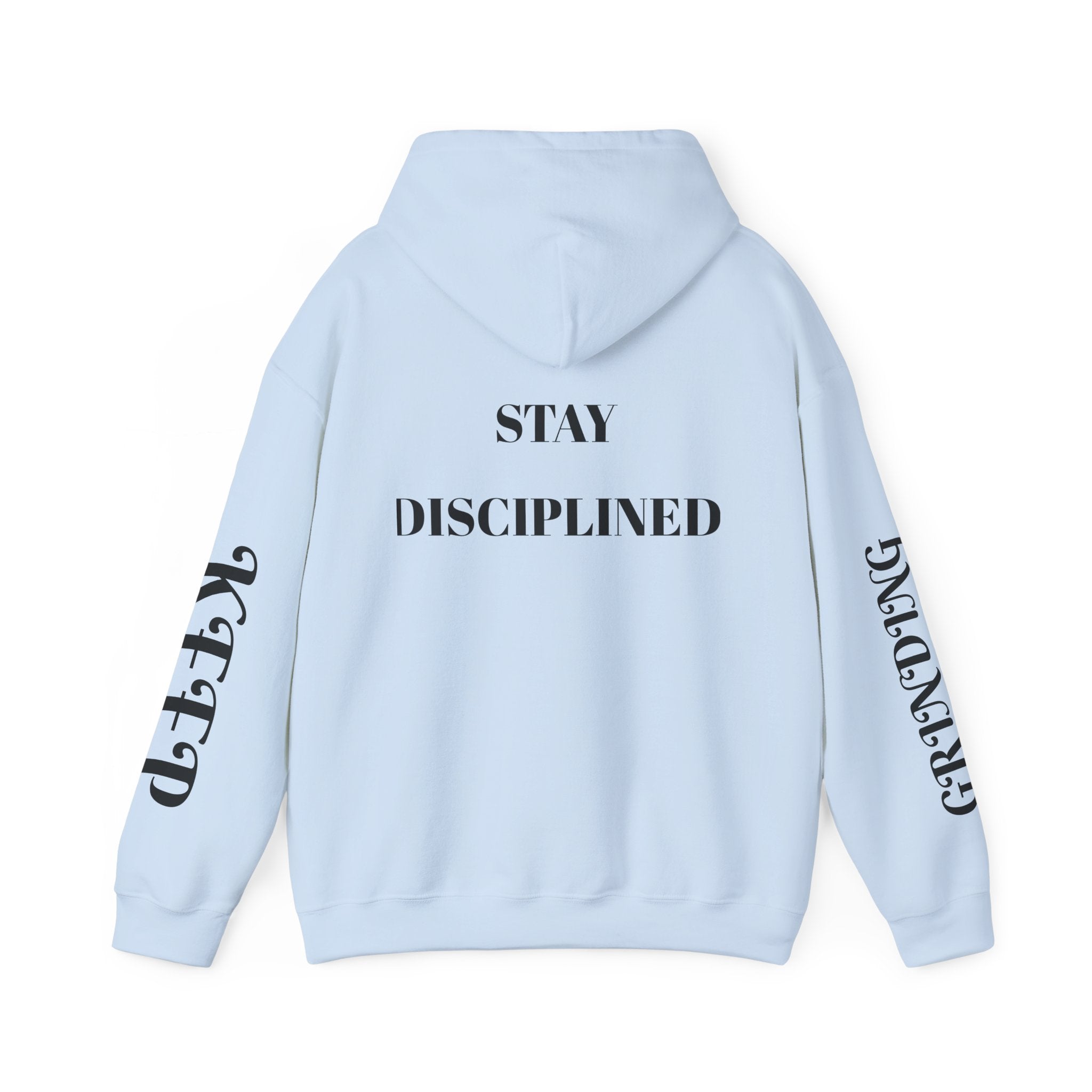 Progress Over Perfection Hoodie — "Stay Disciplined" Motivational Sweatshirt