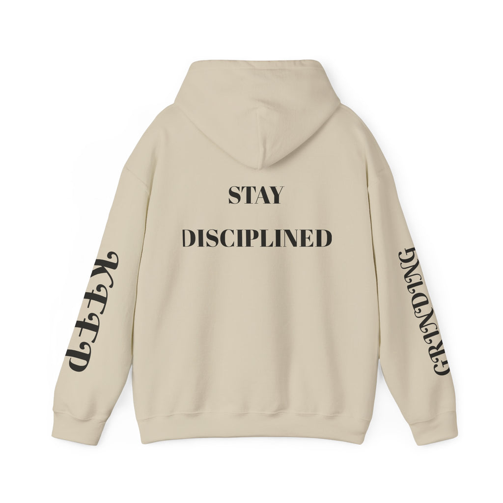Progress Over Perfection Hoodie — "Stay Disciplined" Motivational Sweatshirt