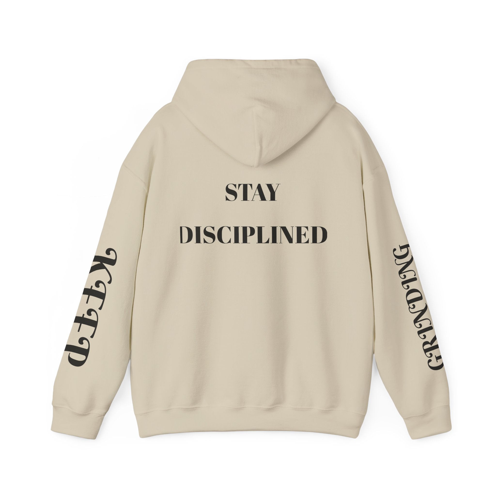 Progress Over Perfection Hoodie — "Stay Disciplined" Motivational Sweatshirt